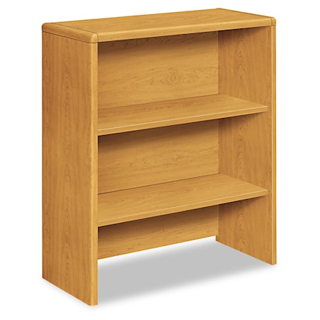 Hon Bookcase Hutch, 14.63 in D X 37.13" H, 32.63" W X High-Pressure Laminate, Harvest H107292.CC
